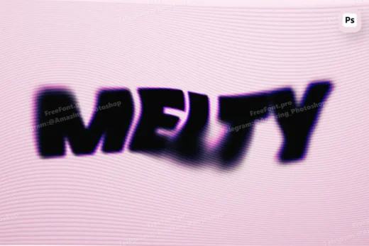 Blurry warp line text effect 2025 06 24 03 54 36 utc design add on for photoshop procreate illustrator and more