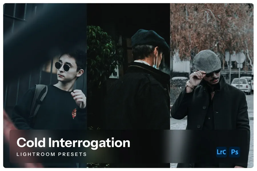 Cold interrogation lightroom presets | download free design addon Cold interrogation lightroom presets design add on for photoshop procreate illustrator and more