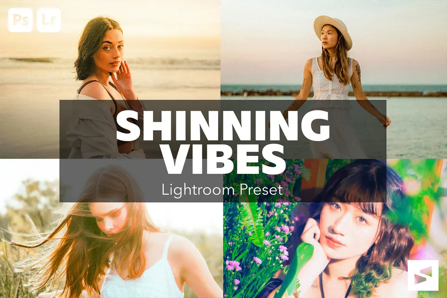 Shinning vibes presets stbrn | download free design addon Shinning vibes presets stbrn design add on for photoshop procreate illustrator and more