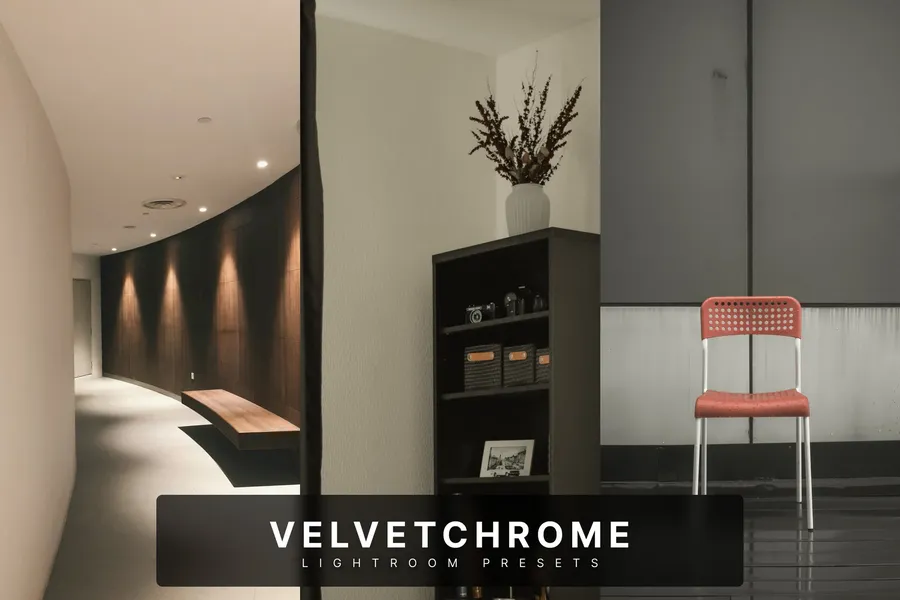 Velvetchrome lightroom presets | download free design addon Velvetchrome lightroom presets design add on for photoshop procreate illustrator and more