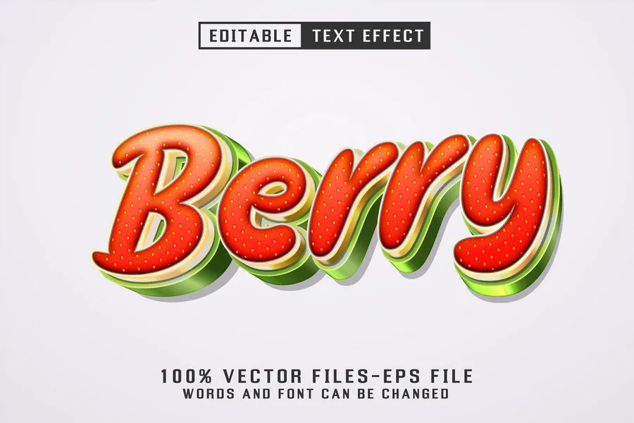 Berry3dtexteditabletexteffect20250710212814utc | download free design addon Berry 3d text editable text effect 2025 07 10 21 28 14 utc design add on for photoshop procreate illustrator and more