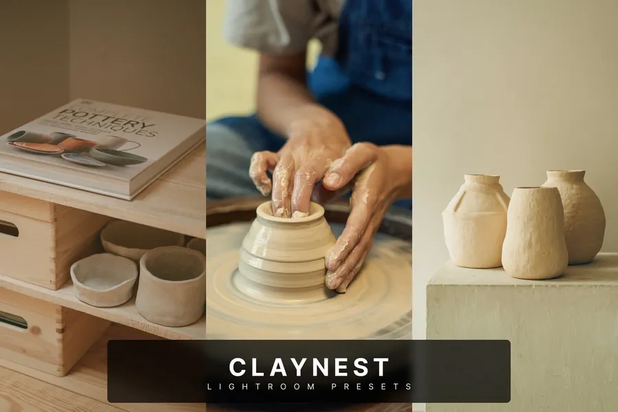 Claynestlightroompresets20250630193303utc | download free design addon Claynest lightroom presets 2025 06 30 19 33 03 utc design add on for photoshop procreate illustrator and more
