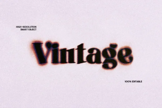 Grainy gradient halftone text effect 2025 07 08 17 57 04 utc design add on for photoshop procreate illustrator and more