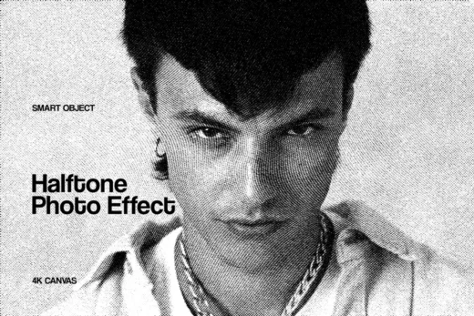 Halftone editable photo effect 2025 07 08 19 12 23 utc design add on for photoshop procreate illustrator and more