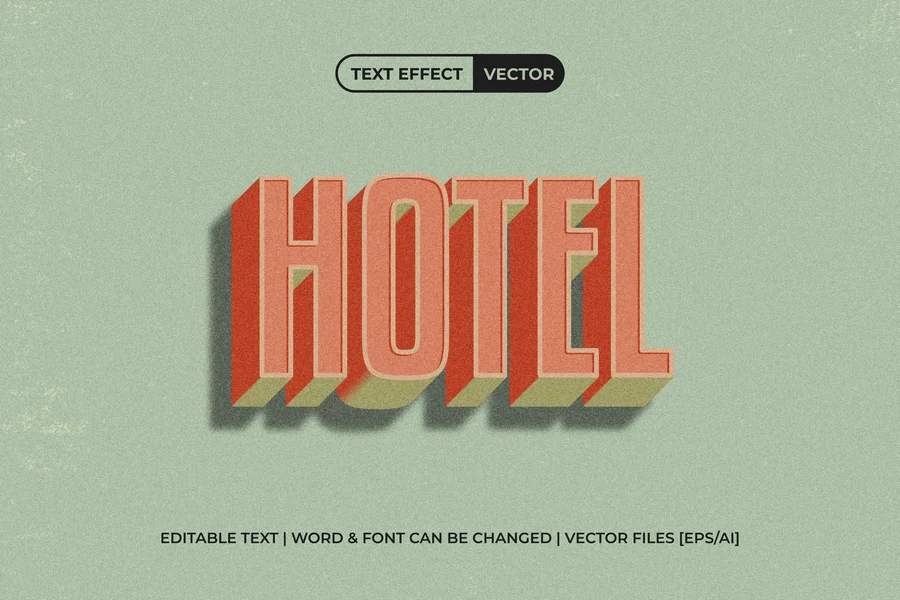 Hoteltexteffectvintage3d20250710212513utc | download free design addon Hotel text effect vintage 3d 2025 07 10 21 25 13 utc design add on for photoshop procreate illustrator and more