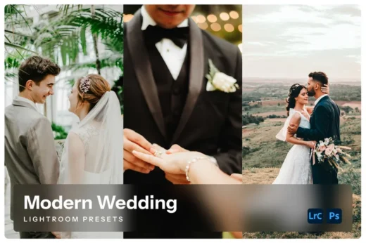 Modern wedding lightroom presets 2025 07 04 22 04 20 utc design add on for photoshop procreate illustrator and more