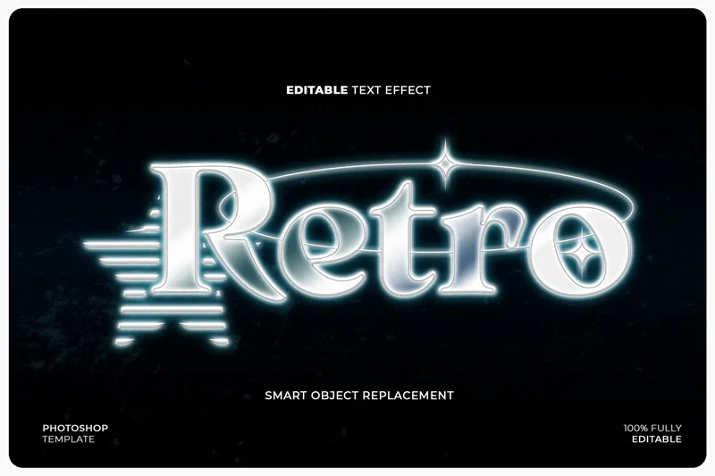 Silverchrometexteffect20250708183916utc | download free design addon Silver chrome text effect 2025 07 08 18 39 16 utc design add on for photoshop procreate illustrator and more