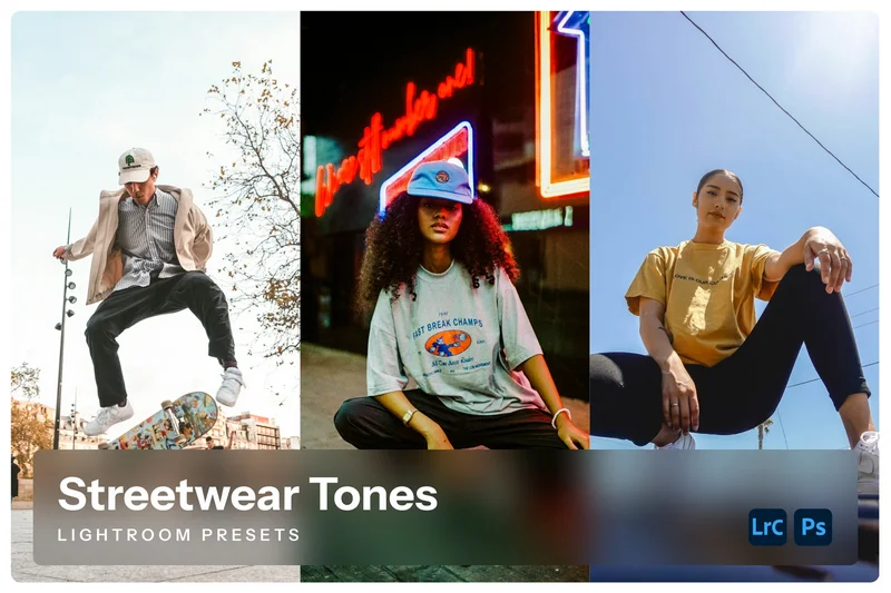 Streetwear tones lightroom presets 2025 07 08 18 02 06 utc design add on for photoshop procreate illustrator and more