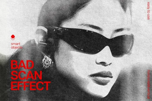 Bad scan photo effect 2025 10 02 18 03 31 utc design add on for photoshop procreate illustrator and more