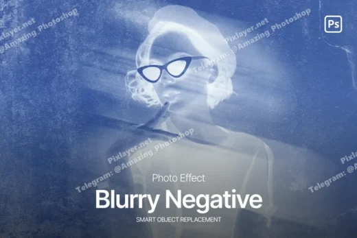 Blurry negative photo effect 2025 10 03 16 36 49 utc design add on for photoshop procreate illustrator and more