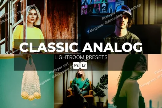 Classic analog lightroom presets 2025 10 07 05 01 09 utc design add on for photoshop procreate illustrator and more