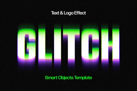 Color glitch text effect 2025 10 29 15 25 17 utc design add on for photoshop procreate illustrator and more