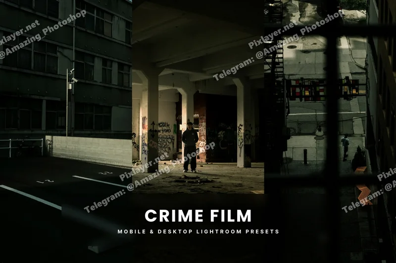 Crime film lightroom presets 2025 10 15 16 48 13 utc design add on for photoshop procreate illustrator and more