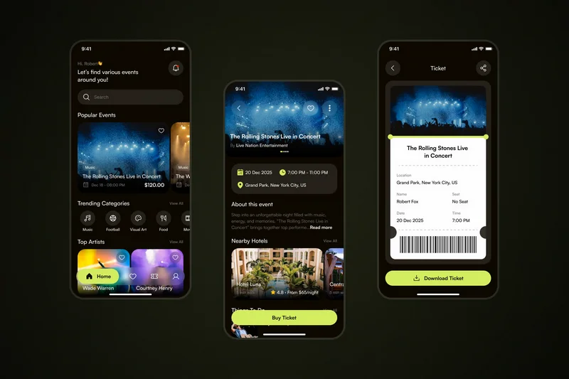 Eventticketbookingapp20250929225633utc | download free design addon Event ticket booking app 2025 09 29 22 56 33 utc design add on for photoshop procreate illustrator and more