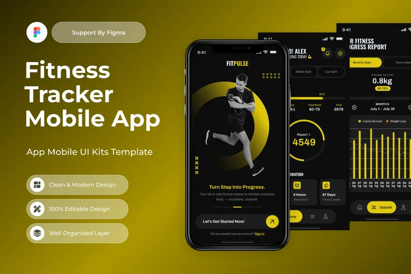 Fitness tracker app mobile apps 2025 10 07 04 18 51 utc design add on for photoshop procreate illustrator and more