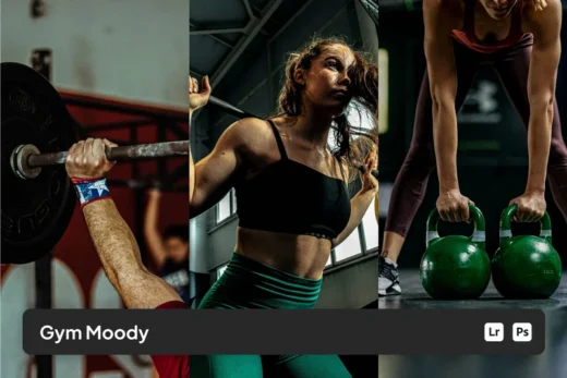 Gym moody lightroom presets 2025 10 02 22 15 10 utc design add on for photoshop procreate illustrator and more