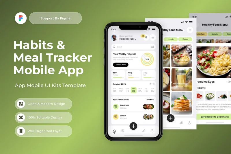 Habits  meal tracker mobile apps 2025 09 29 22 54 33 utc design add on for photoshop procreate illustrator and more