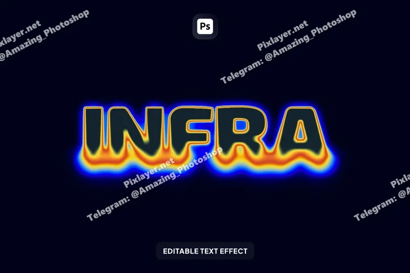 Heat glow text effect 2025 10 09 23 37 11 utc design add on for photoshop procreate illustrator and more
