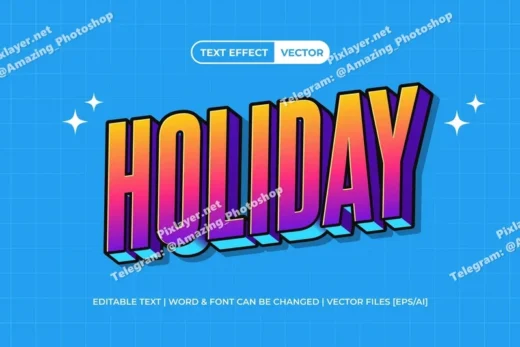 Holiday text effect gradient 2025 10 07 15 33 52 utc design add on for photoshop procreate illustrator and more