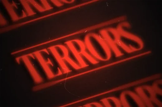 Horror Red Glow Text Effect