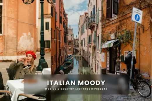 Italian moody lightroom presets 2025 10 14 23 41 24 utc design add on for photoshop procreate illustrator and more