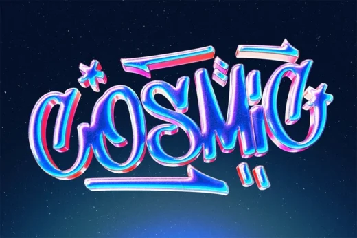 Neon Graffiti Text Effect