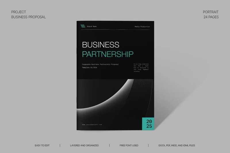 Project business proposal template 2025 09 30 03 43 31 utc design add on for photoshop procreate illustrator and more