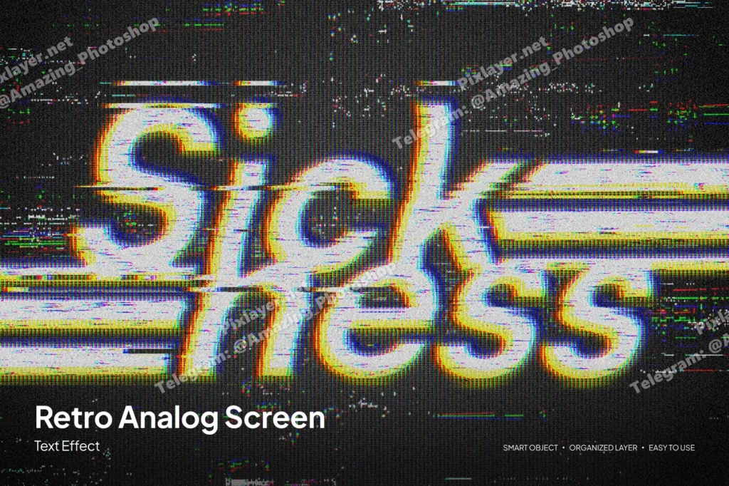 Retroanalogscreentexteffect20251016184245utc | download free design addon Retro analog screen text effect 2025 10 16 18 42 45 utc design add on for photoshop procreate illustrator and more