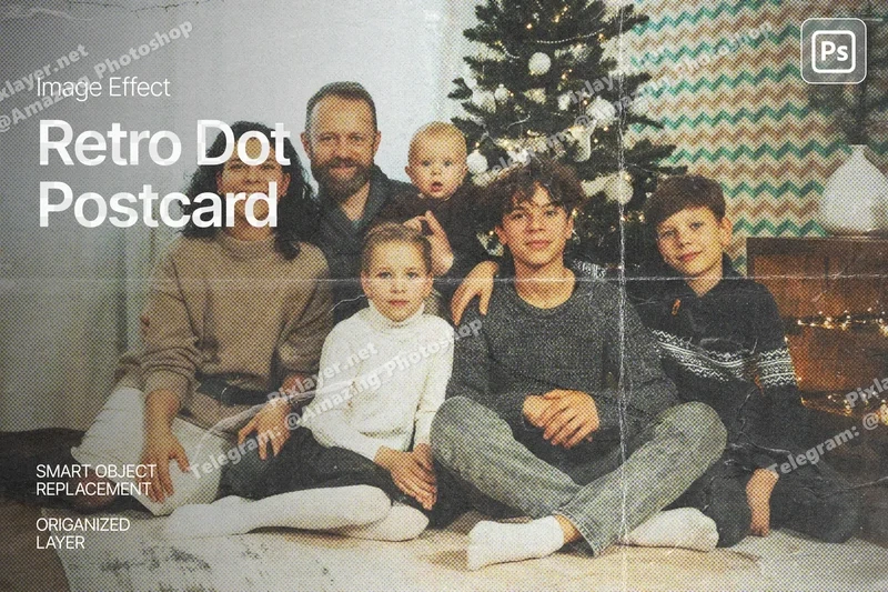 Retrodotpostcardimageeffect20251006231123utc | download free design addon Retro dot postcard image effect 2025 10 06 23 11 23 utc design add on for photoshop procreate illustrator and more