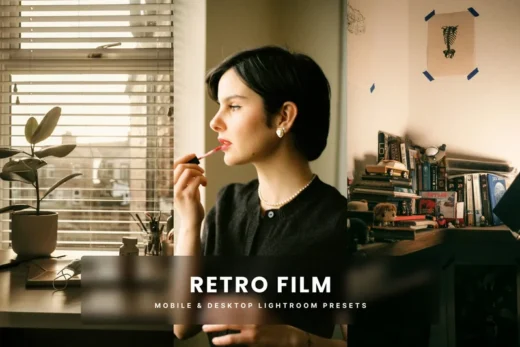 Retro film lightroom presets 2025 10 14 23 41 24 utc design add on for photoshop procreate illustrator and more
