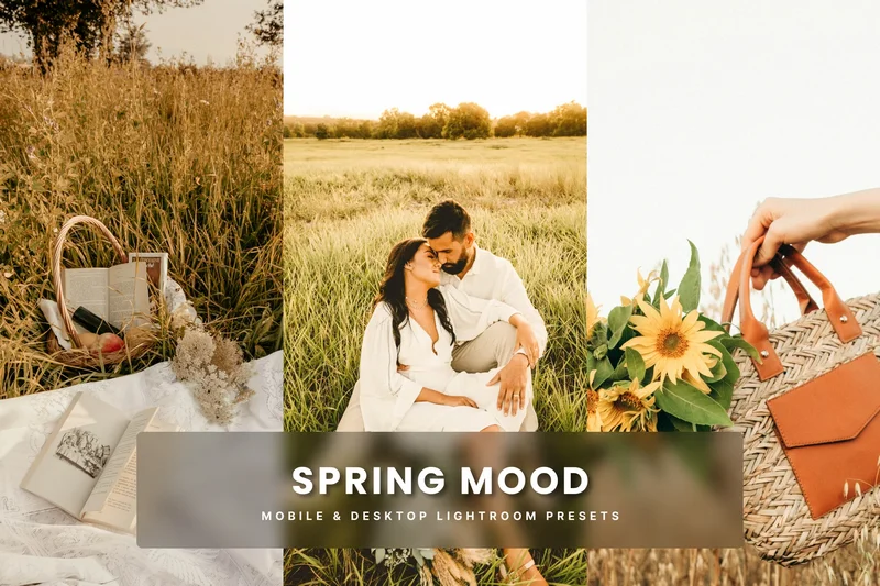 Spring mood lightroom presets 2025 10 30 17 01 38 utc design add on for photoshop procreate illustrator and more