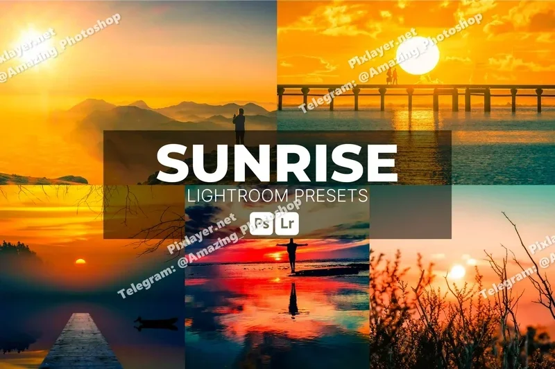 Sunrise lightroom presets 2025 10 11 01 52 40 utc design add on for photoshop procreate illustrator and more