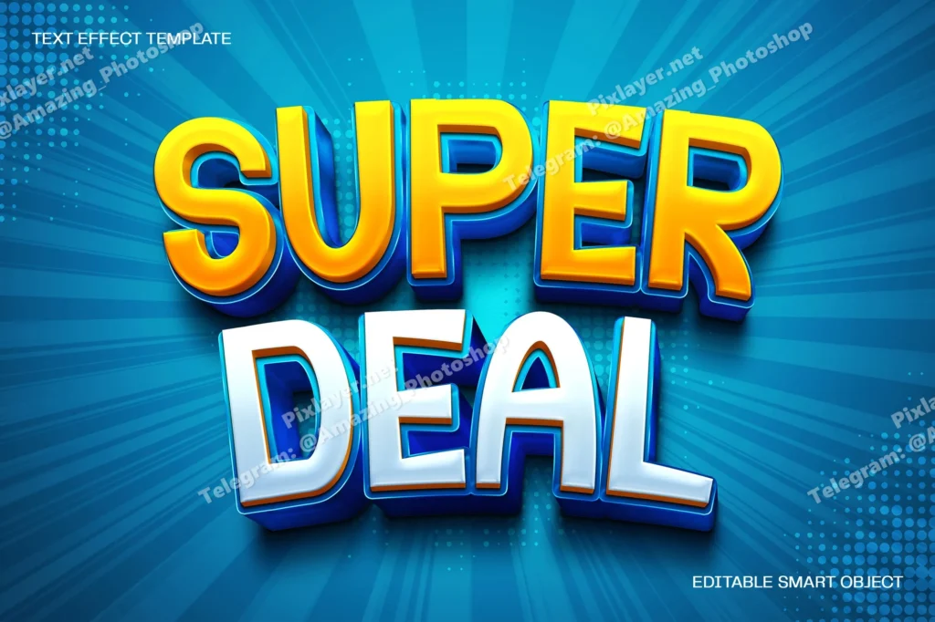 Superdealtexteffect20251017013416utc | download free design addon Super deal text effect 2025 10 17 01 34 16 utc design add on for photoshop procreate illustrator and more