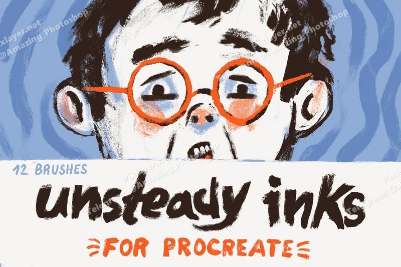 Unsteadyinksforprocreate20251030191223utc | download free design addon Unsteady inks for procreate 2025 10 30 19 12 23 utc design add on for photoshop procreate illustrator and more