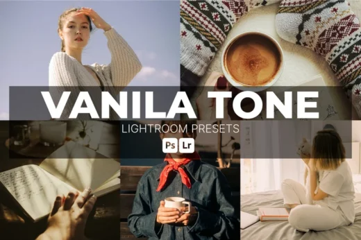 Vanila tone lightroom presets 2025 10 28 22 16 29 utc design add on for photoshop procreate illustrator and more