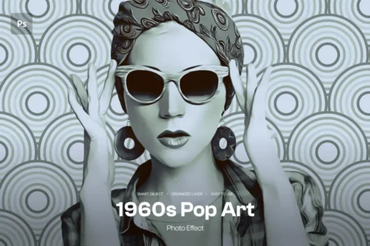 1960s pop art photo effect 2025 11 20 21 06 11 utc design add on for photoshop procreate illustrator and more