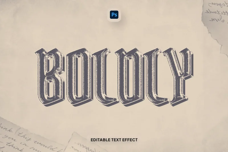 Classic letterpress text effect 2025 11 10 16 31 17 utc design add on for photoshop procreate illustrator and more