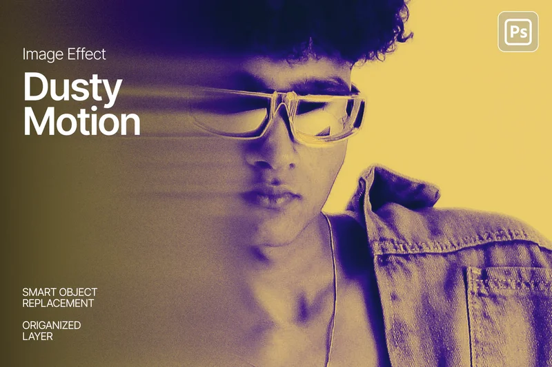 Dusty motion image effect 2025 11 13 15 22 04 utc design add on for photoshop procreate illustrator and more