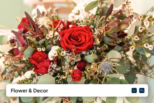 Flowers decor lightroom presets 2025 11 03 16 34 15 utc design add on for photoshop procreate illustrator and more