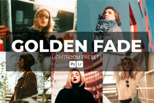 Golden fade lightroom presets 2025 11 03 16 30 14 utc design add on for photoshop procreate illustrator and more