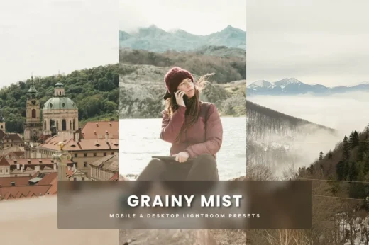 Grainy mist lightroom presets 2025 11 05 16 01 42 utc design add on for photoshop procreate illustrator and more