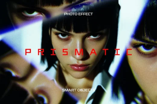 Triangle prism photo effect 2025 11 06 20 53 46 utc design add on for photoshop procreate illustrator and more