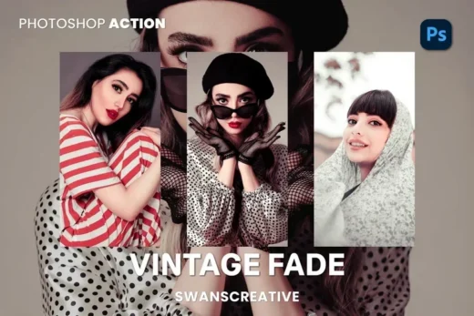 Vintage fade photoshop action 2025 11 19 17 25 53 utc design add on for photoshop procreate illustrator and more