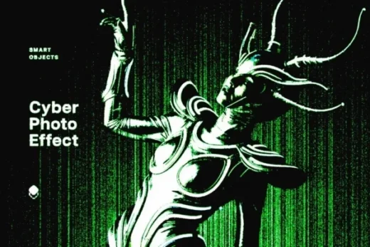 Cyber screen photo effect 2025 11 29 00 22 52 utc design add on for photoshop procreate illustrator and more