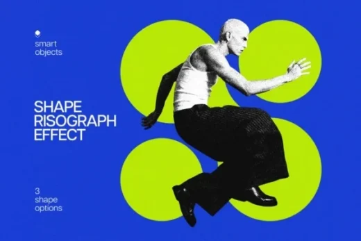 Grain risograph shapes photo effect 2025 11 27 14 37 29 utc design add on for photoshop procreate illustrator and more