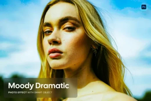 Moody dramatic photo effect 2025 11 26 18 31 09 utc design add on for photoshop procreate illustrator and more